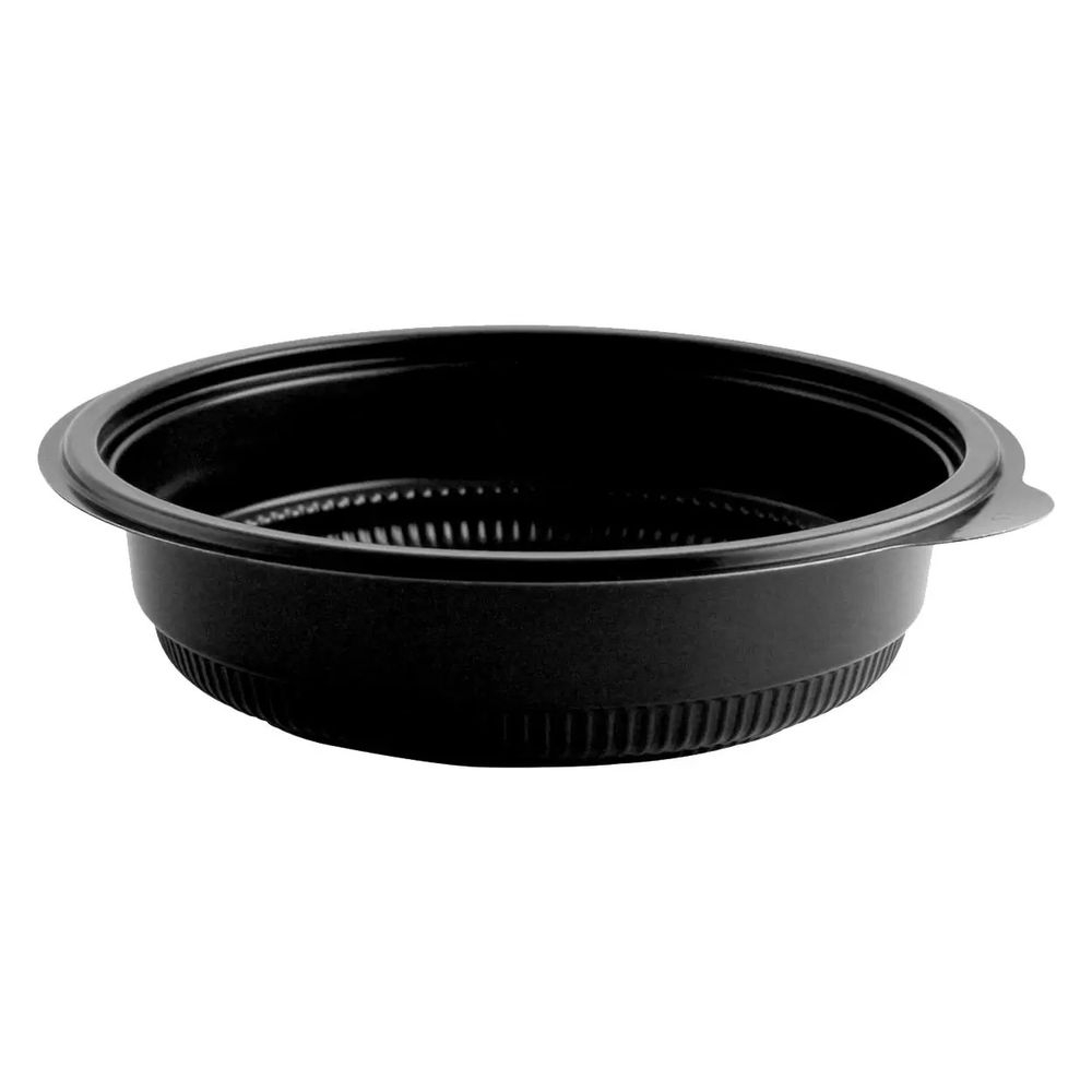 Incredi Bowls Microwavable Black Round Polypropylene Bowl, 24 Ounce -- 352 per case