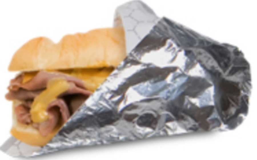 Bagcraft Honeycomb Solid Silver Laminated Foil Sheet, 14 x 10.5 x 4.75 inch -- 2000 per case