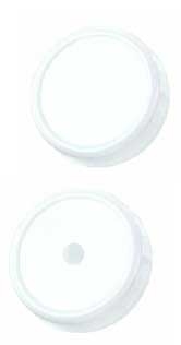 WNA Comet Reserv White Lid for 16 Ounce Mason Jar -- 256 per case