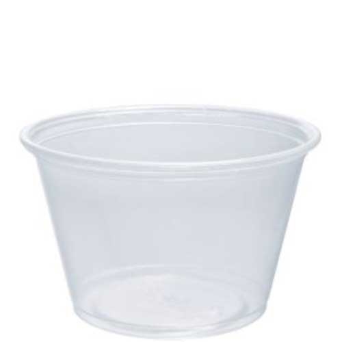 Dart Clear Polypropylene Souffle Cup, 4 Ounce Capacity -- 2500 per case
