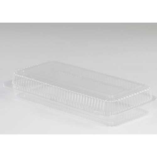 Detroit Forming Clear Oriented Polystyrene Rectangular Strudel Container, 13.25 x 6.5 x 2.5 inch -- 250 per case