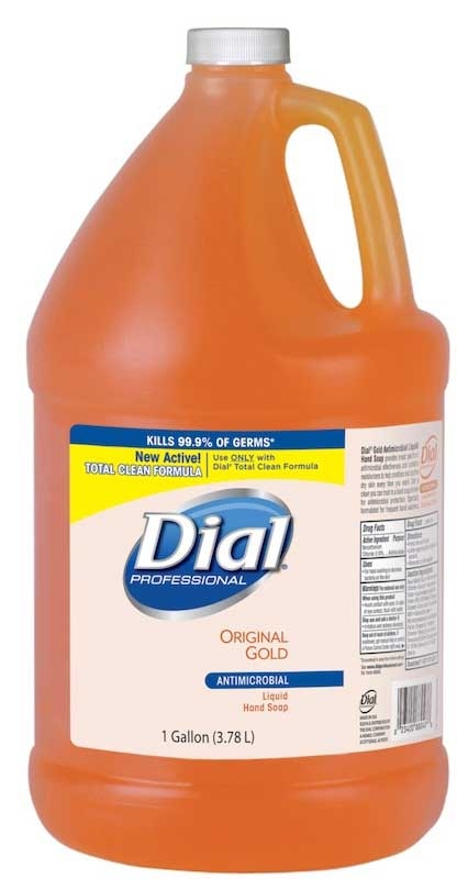 Dial Gold Antimicrobial Liquid Hand Soap with Moisturizers, 1 Gallon -- 4 per case
