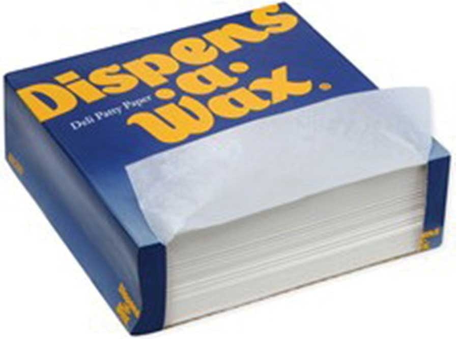Georgia Pacific Dispens A Wax White Dry Wax Patty Paper, 5.5 x 5.5 inch -- 1000 per case