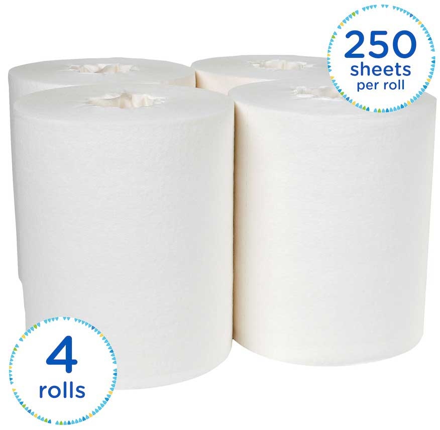 Kleenex Premiere White Perforated Center-Pull Paper Towel, 8 x 15 inch -- 1000 per case