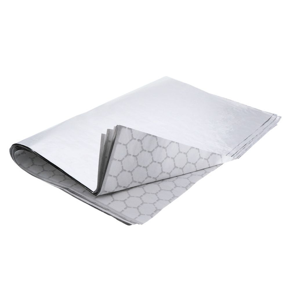 EarthChoice Aluminum Silver Plain Cushion-Fold Foil Sandwich Wrap, 10.5 x 14 inch -- 2500 per case