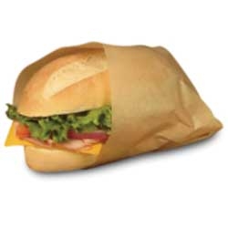 Bagcraft Ecocraft Natural Kraft Natural Deli Wrap, 12 x 12 inch -- 5000 per case