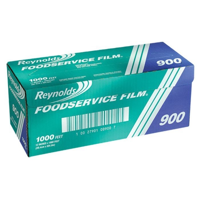 Reynolds Film Roll with Metal Serrated Cutter, 12 inch x 1000 Feet