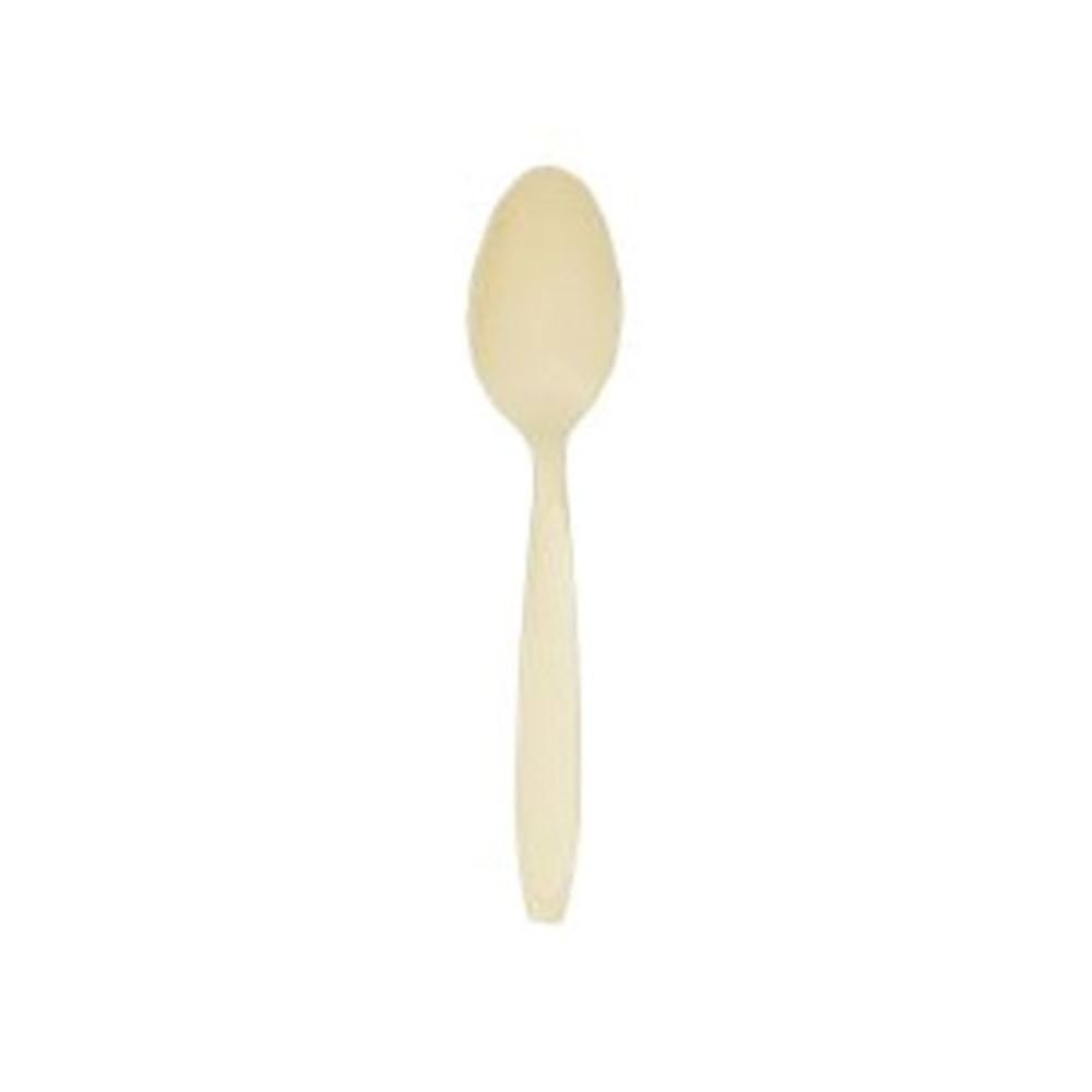 Solo Impress Tan Polystyrene Heavy Weight Teaspoon -- 1000 per case