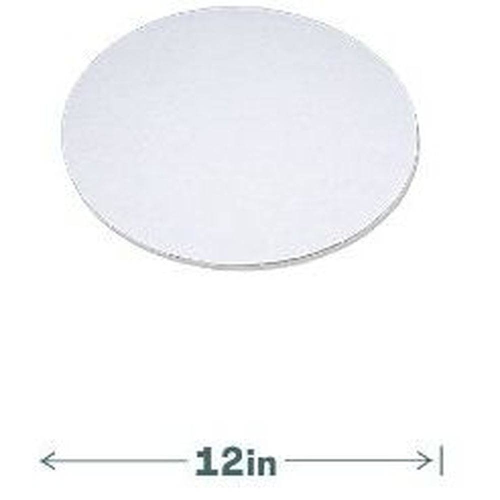 Southern Champion Tray White Corrugated Paper Pizza Circle, 12 inch -- 100 per case