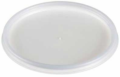 WinCup Translucent Vented Polystyrene Lid for Fits 6GEF9, 6GEG0, 6GEG1, 6GEG2 Hot Cup -- 1000 per case