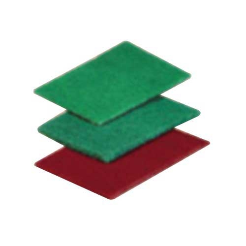 Acs Industries All Purpose Maroon Pad, 6 x 9 inch -- 60 per case