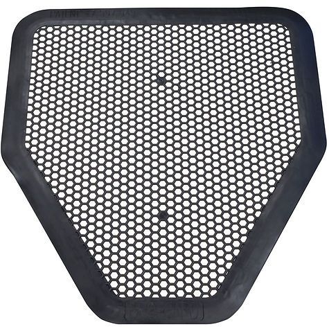 Big D Deo-Gard Urinal Floor Mat, 17.5 x 20.5 x 0.25 inch -- 6 per case.