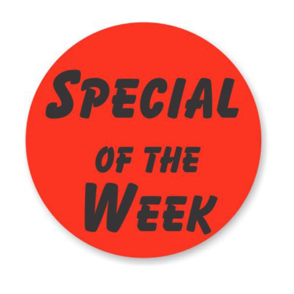 Bollin Special of The Week Promotional Label, 1.25 inch -- 1000 per roll