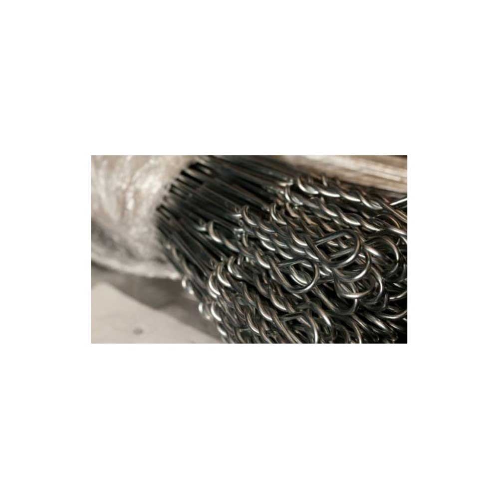 Cavert Wire Silver Baling Wire Ties -- 62 per case