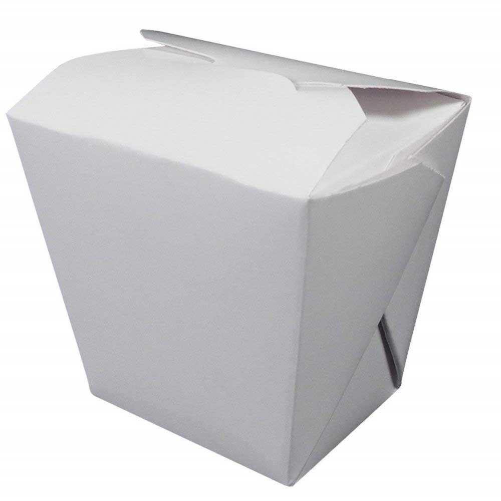 Westrock Fold-Pak White Paper Food Pail -- 450 per case