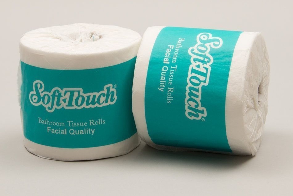 Paper Source White 2 Ply Facial Bath Tissue, 4 x 3.5 inch -- 80 per case.