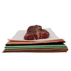 Danco Black Steak Paper, 10 x 14 inch -- 1000 per case