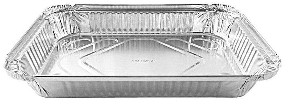 Handi-foil 4 Pound Oblong Entree Take-out Foil Pan, 12 1/8 X 8 1/8 Inch -- 250 Per Case
