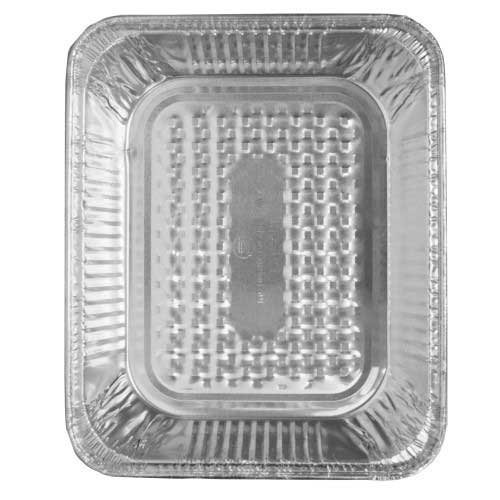 HFA Handi Foil Silver Aluminum 1/2 Size Steamtable Pan, 12.75 x 10.38 x 2.19 inch -- 100 per case
