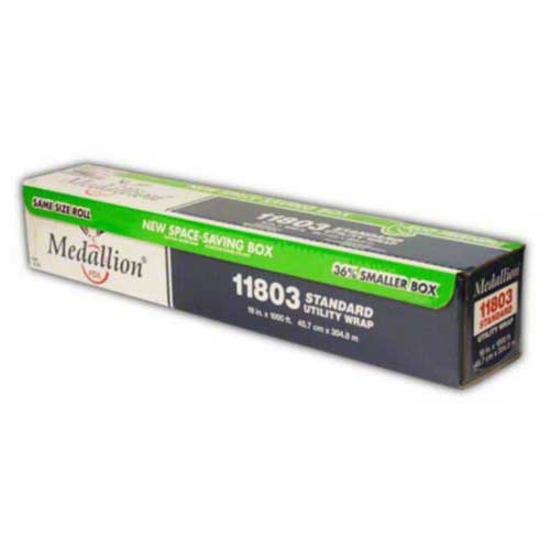 HFA Medallion Aluminum Silver Standard Foil Roll, 18 inch x 1000 Feet