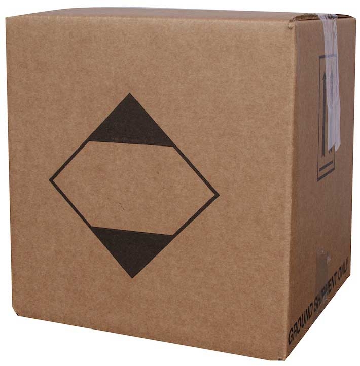 Veritiv Kraft Small Regular Paper Box, 9.125 x 9.125 x 9.5 inch -- 15 per case