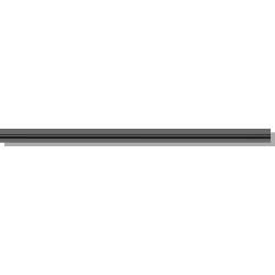 T and T Industries Twist-Ems Black Paper Twist Ties, 3/16 x 3.5 inch -- 2000 per case