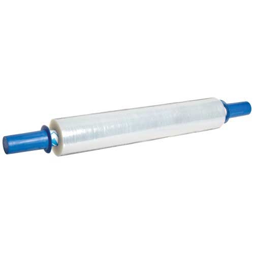 Goodwrapper Clear Polyethylene Stretch Film with Handle, 20 x 12000 inch -- 4 per case