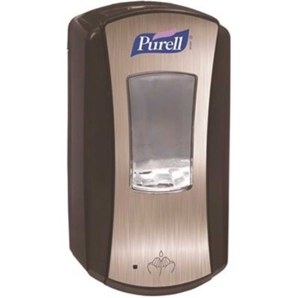 Purell Black Chrome Acrylonitrile Butadiene Styrene Touch Free Dispenser for Purell Hand Sanitizer, 5.79 x 3.94 x 1.69 inch -- 4 per case