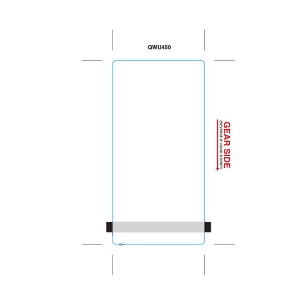 ITW Quantum Blank Scale Label, 4.5 inch -- 11200 per case