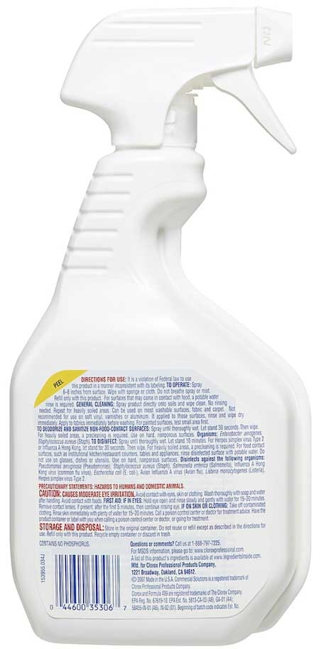 Cloroxpro Formula 409 Degreaser Cleaner, 32 Ounce -- 12 Per Case