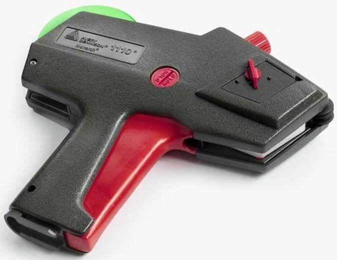 Avery Dennison Monarch 6 Line Gray Marking Gun Labeler -- 20 per case