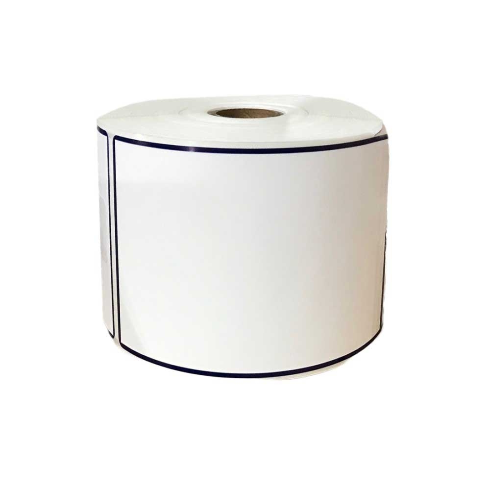 Iconex White Small Hang Tag Mobile Printer Label, 3 x 5 inch -- 4 per case