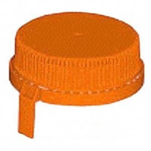 Portola Packaging HDPE Orange Screw Cap -- 2200 per case