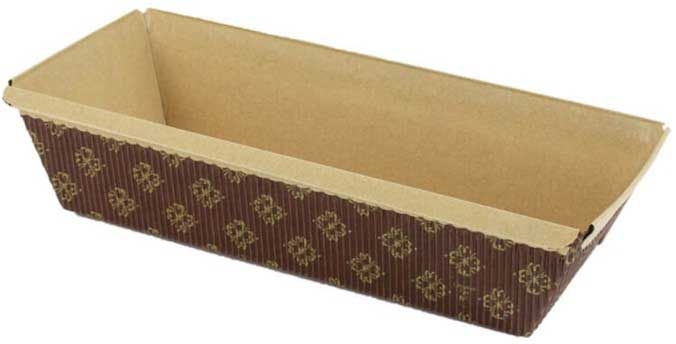 Novacart Rectangular Loaf Mold Bake N Tray, 7 x 3 x 1.75 inch -- 300 per case
