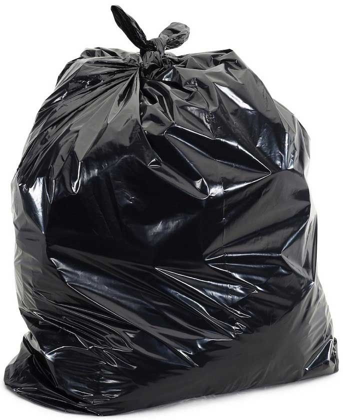Berry Global Loadstar Linear Low Density Polyethylene Black 0.98 Mil Can Liner, 40 x 33 inch -- 200 per case