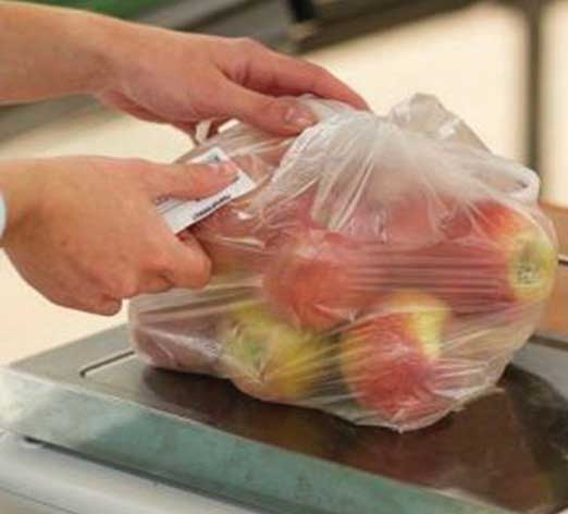 Saneck Clear LLDPE 0.70 Mil Poly Foodservice Roll Bag, 10 x 14 inch -- 1000 per roll