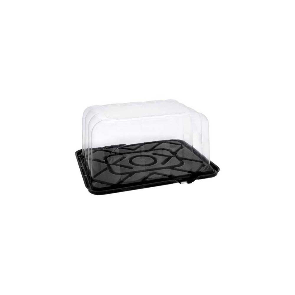 Packaging With Perfection Polyethylene Terephthalate Clear 1/8 Sheet Fluted Dome Lid, 3 1/4 inch Tall -- 200 per case