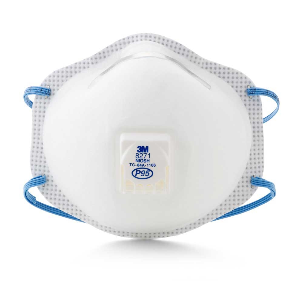 3m P95 Particulate Respirators With Exhalation Valve, 10 Per Box