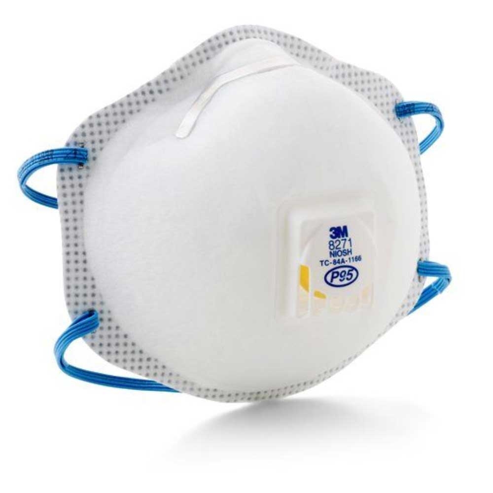 3M P95 Particulate Respirators with Exhalation Valve - 10 per box