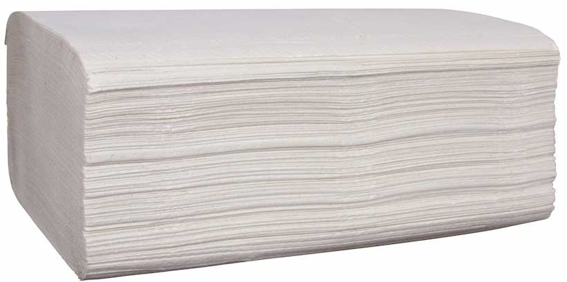 Essity Prime Source White Singlefold Towel, 9.125 x 10.25 inch -- 4000 per case