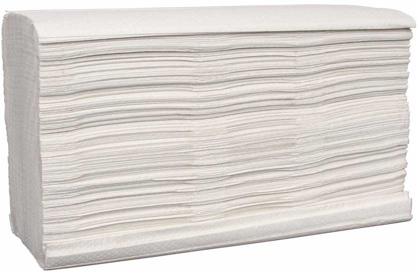 Essity Prime Source White Multifold Towel, 9.125 x 9.5 inch -- 4000 per case
