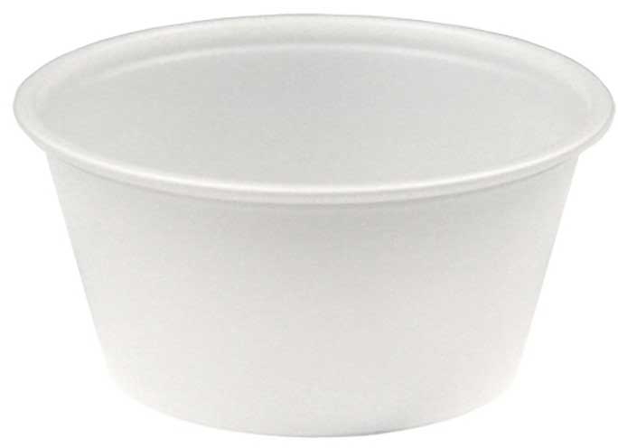 Bunzl Prime Source Polypropylene Clear Portion Cup, 4 Ounce -- 2500 per case
