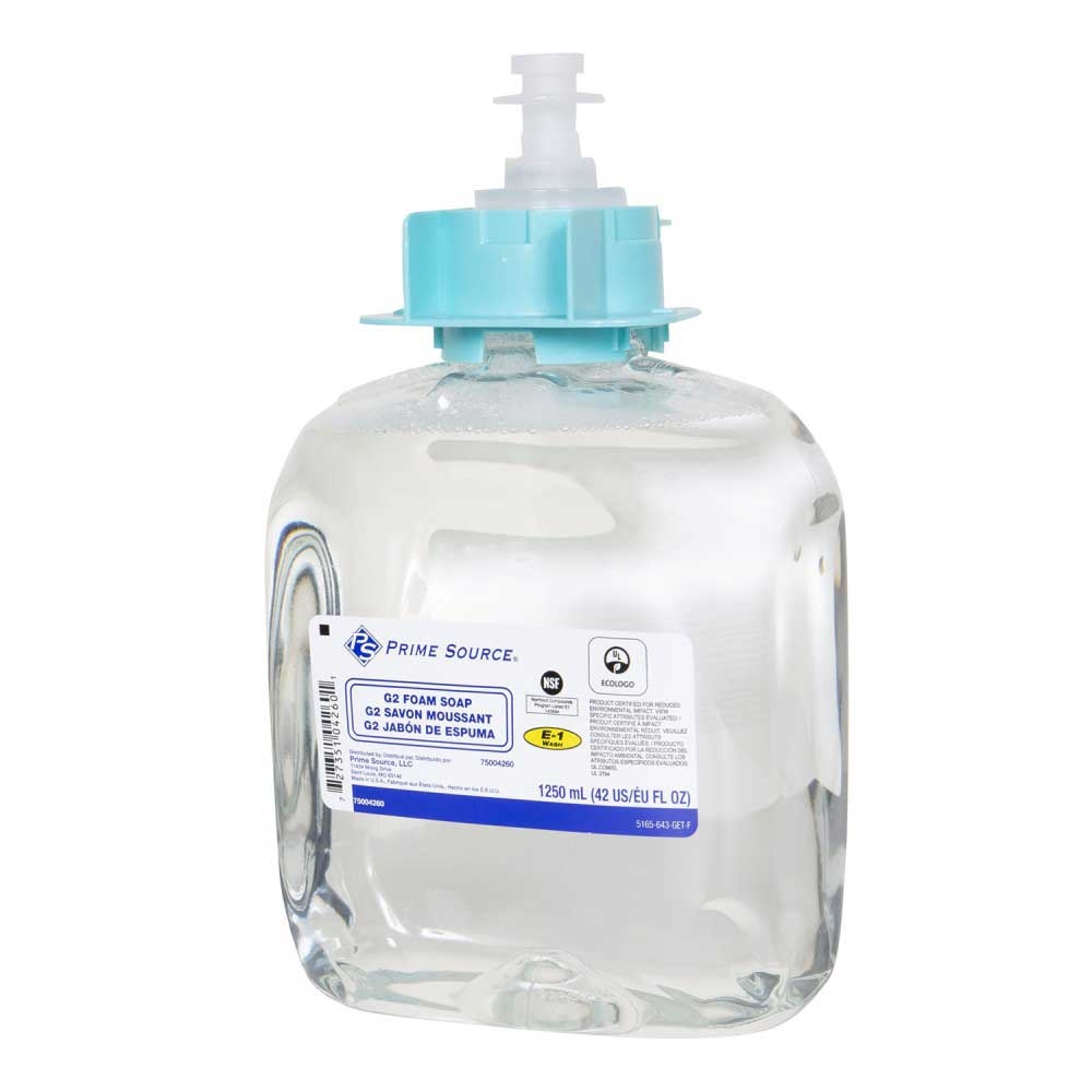Prime Source G2 Foam Soap, 1250 Milliliter -- 4 per case