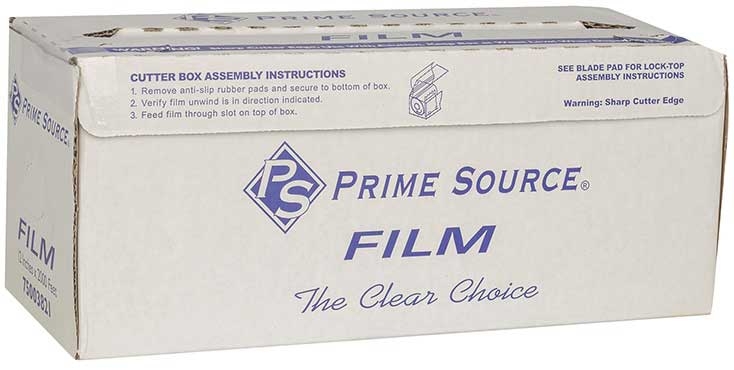 Anchor Packaging Prime Source Foodservice Cling Film in Cutter Box, 12 inch x 2000 Feet