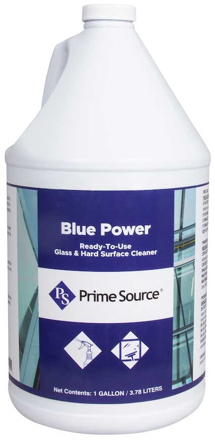 Midlab Prime Source Blue Film Free Ready to Use Glass Cleaner, 1 Gallon -- 4 per case