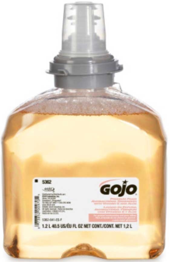 Gojo Prime Source Antimicrobial Foaming Hand Soap, 1200 Milliliter -- 2 per case