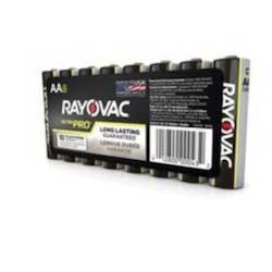 Rayovac Ultra Pro AA Alkaline Batteries - 8 per pack