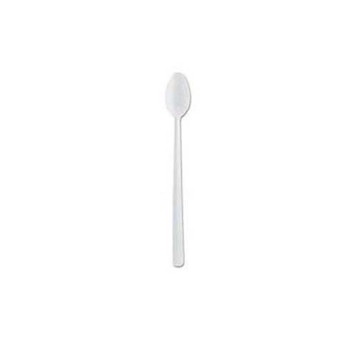 Nutri Bon White Polypropylene Medium Weight Soda Spoon -- 1000 per case