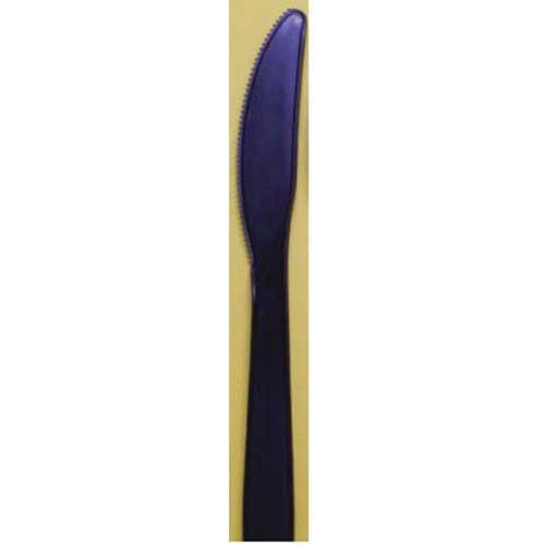 Nutri Bon Black Polypropylene Medium Weight Knife -- 1000 per case