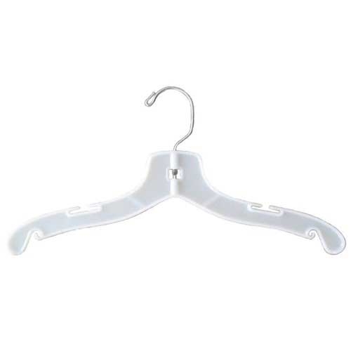 National Hanger Natural Plastic Wire Hanger, 14 inch Length -- 100 per case